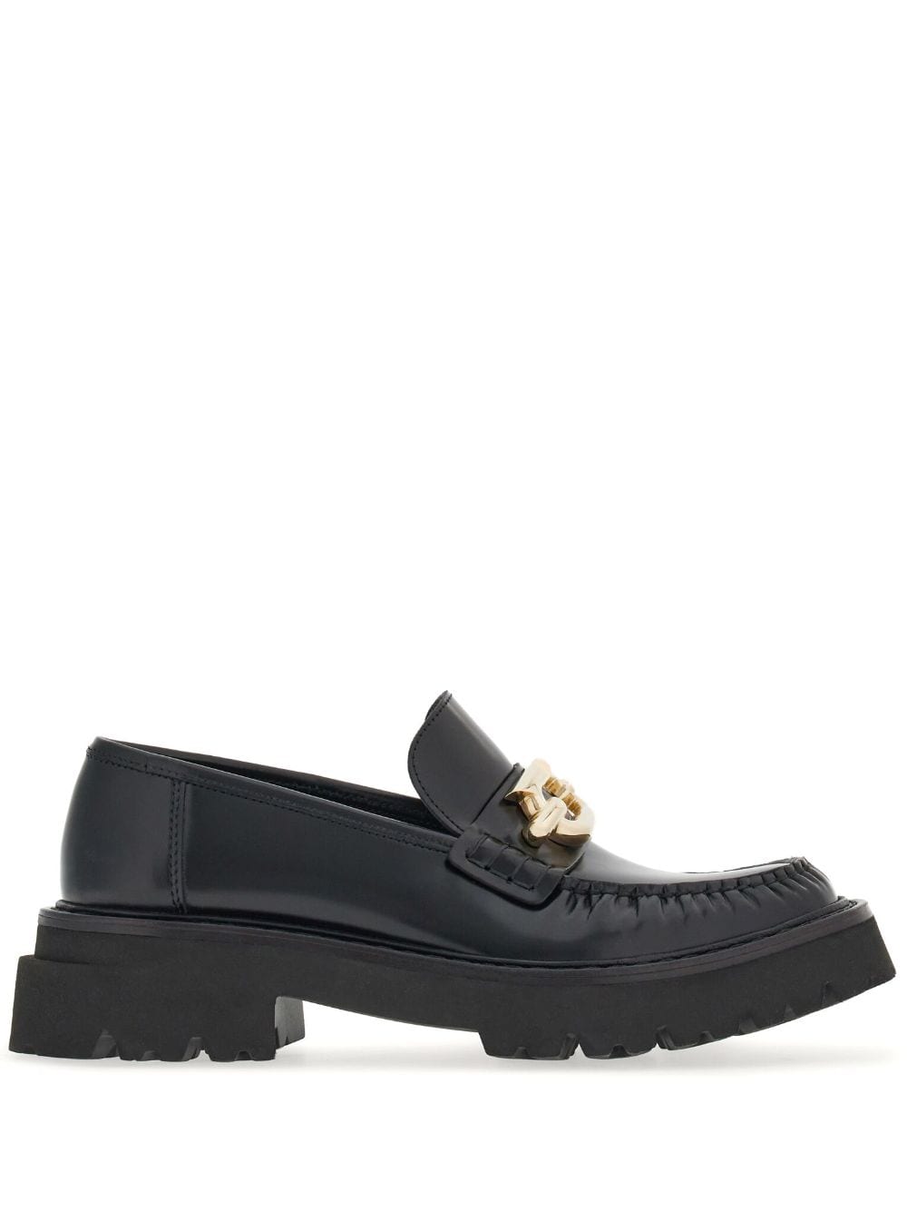 Ferragamo - Ferragamo Gancini-buckle Leather Loafers - Boots