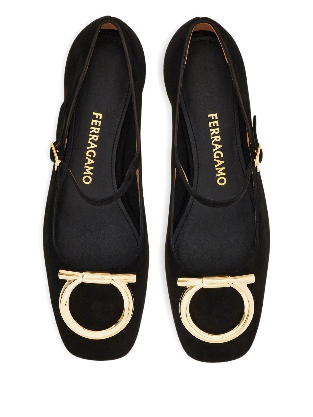 Ferragamo - Ferragamo Flat shoes Black - Flat Shoes