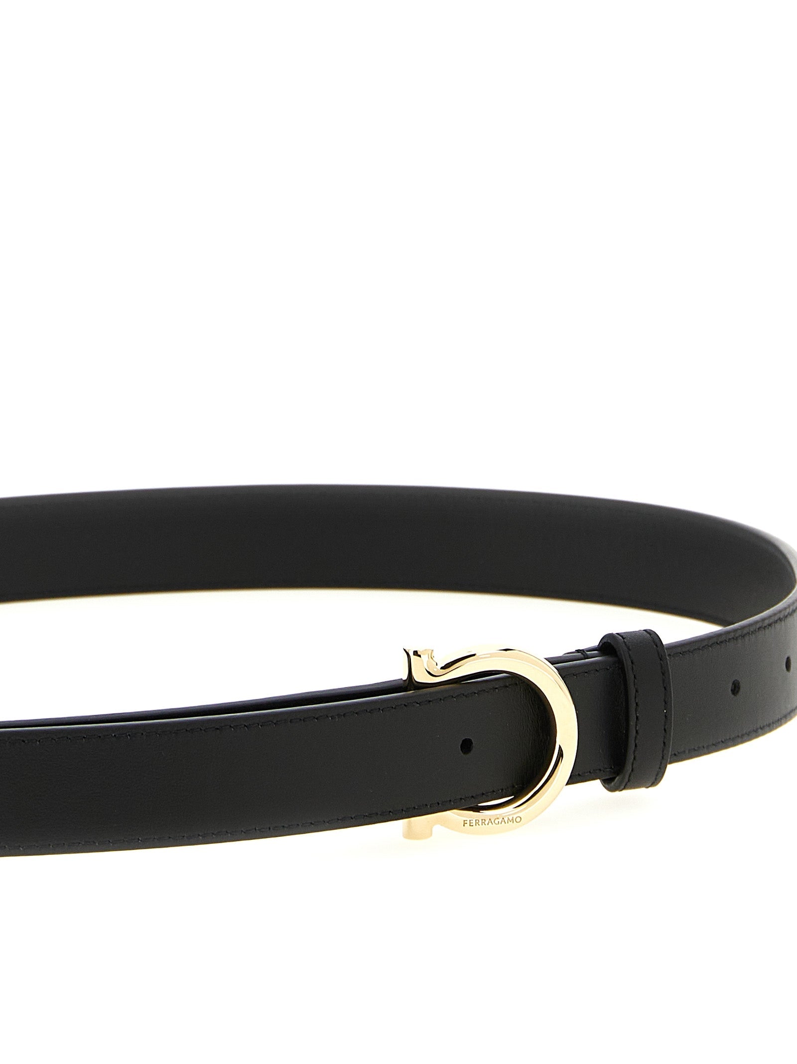FERRAGAMO - FERRAGAMO - ’Gancini’ belt - Women’s Accessories