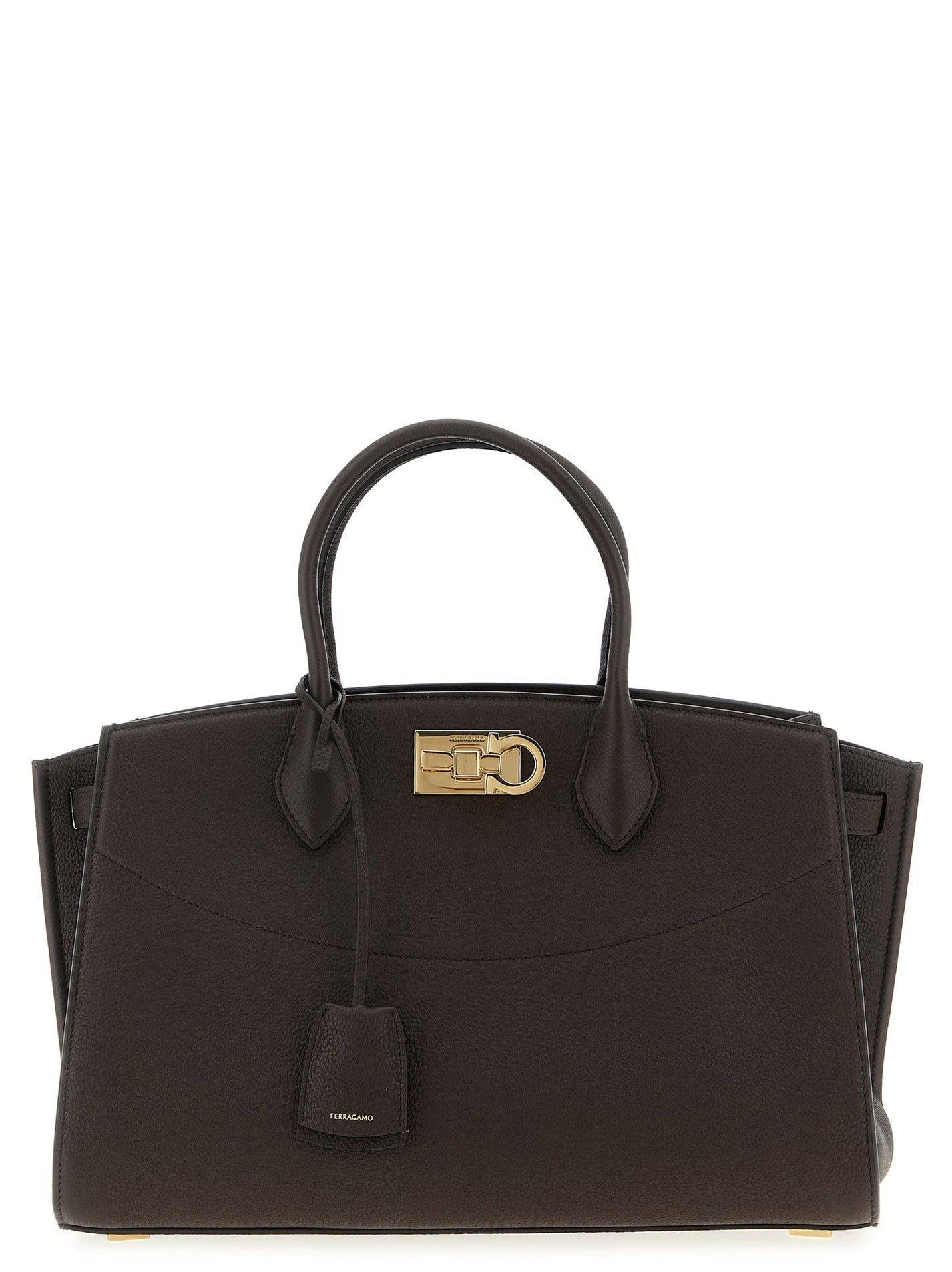 FERRAGAMO - FERRAGAMO - ’New Ferragamo Studio Soft (L)’ handbag - Women’s Bags