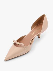 Ferragamo - Ferragamo Gyoia 40 Patent Leather Décolleté - Women’s Shoes
