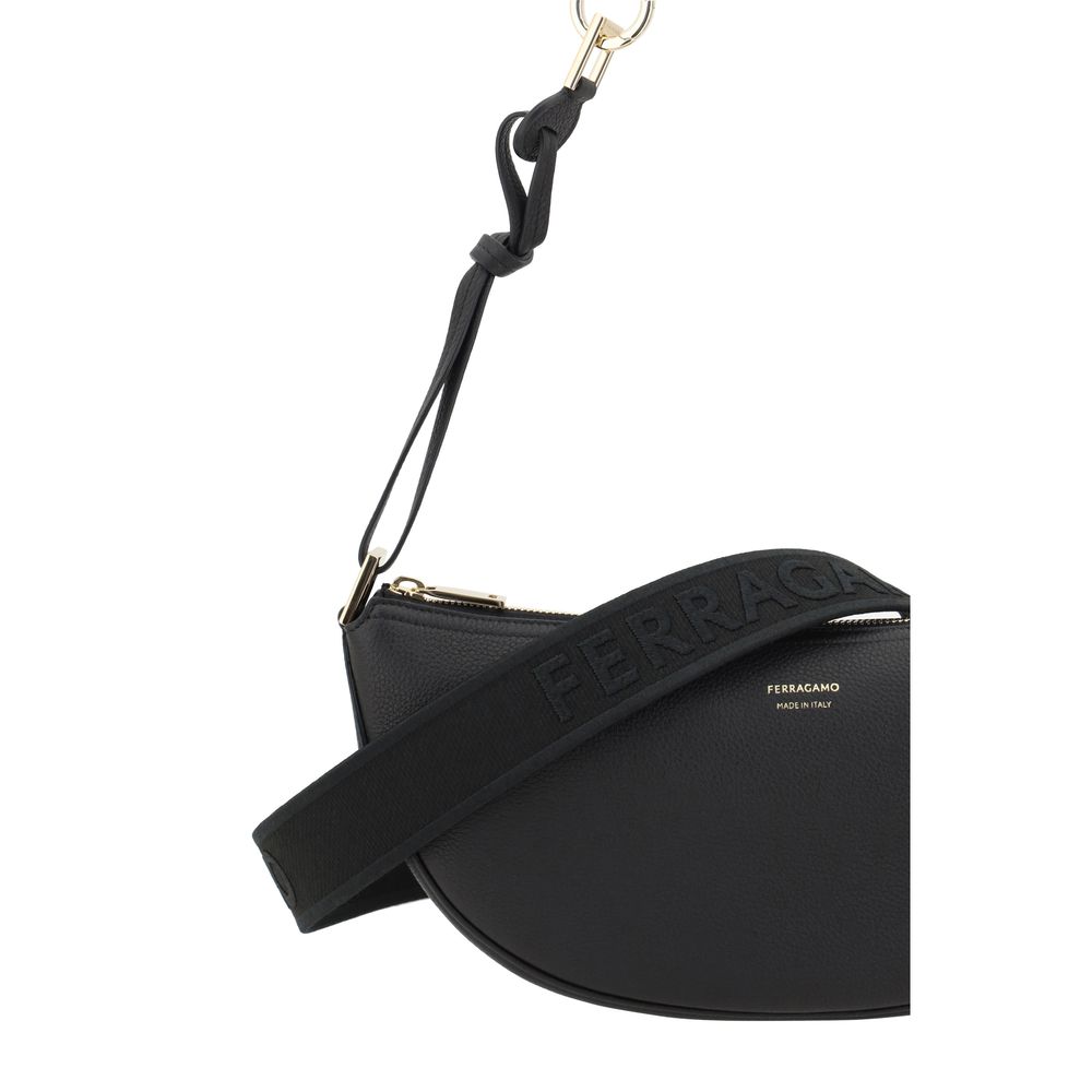 Ferragamo - Ferragamo Leather Hobo Shoulder Bag - Women’s Bags