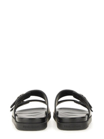 Ferragamo - Ferragamo Double Strap Sandal - Men’s Shoes