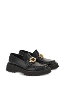 Ferragamo - Ferragamo Gancini-buckle Leather Loafers - Boots
