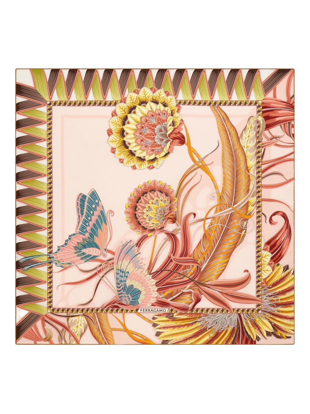Ferragamo - Ferragamo Scarfs Pink - Scarves Hats &amp; Gloves