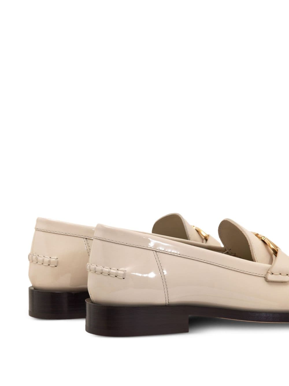 Ferragamo - Ferragamo Gancini leather loafers - Moccasins