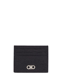 Ferragamo - Ferragamo Gancini two-tone cardholder - Men’s Accessories