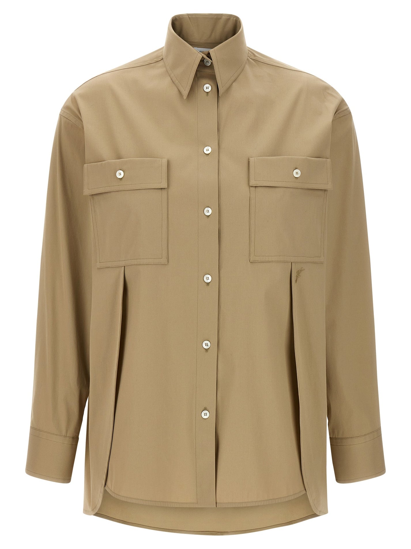 FERRAGAMO - FERRAGAMO - Pannelli shirt - Women’s Tops