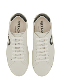 Ferragamo - Ferragamo ’Double Gancini’ Sneaker - Men’s Shoes