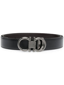Ferragamo - Ferragamo Gancini leather belt - Men’s Accessories