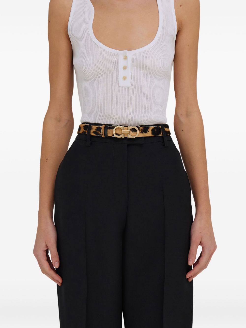 Ferragamo - Ferragamo adjustable Gancini belt - Women’s Accessories