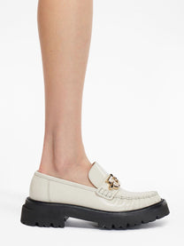 Ferragamo - Ferragamo Gancini-plaque Leather Loafers - Boots
