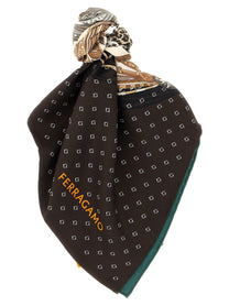 FERRAGAMO - FERRAGAMO - ’Madras’ print scarf - Women’s Accessories