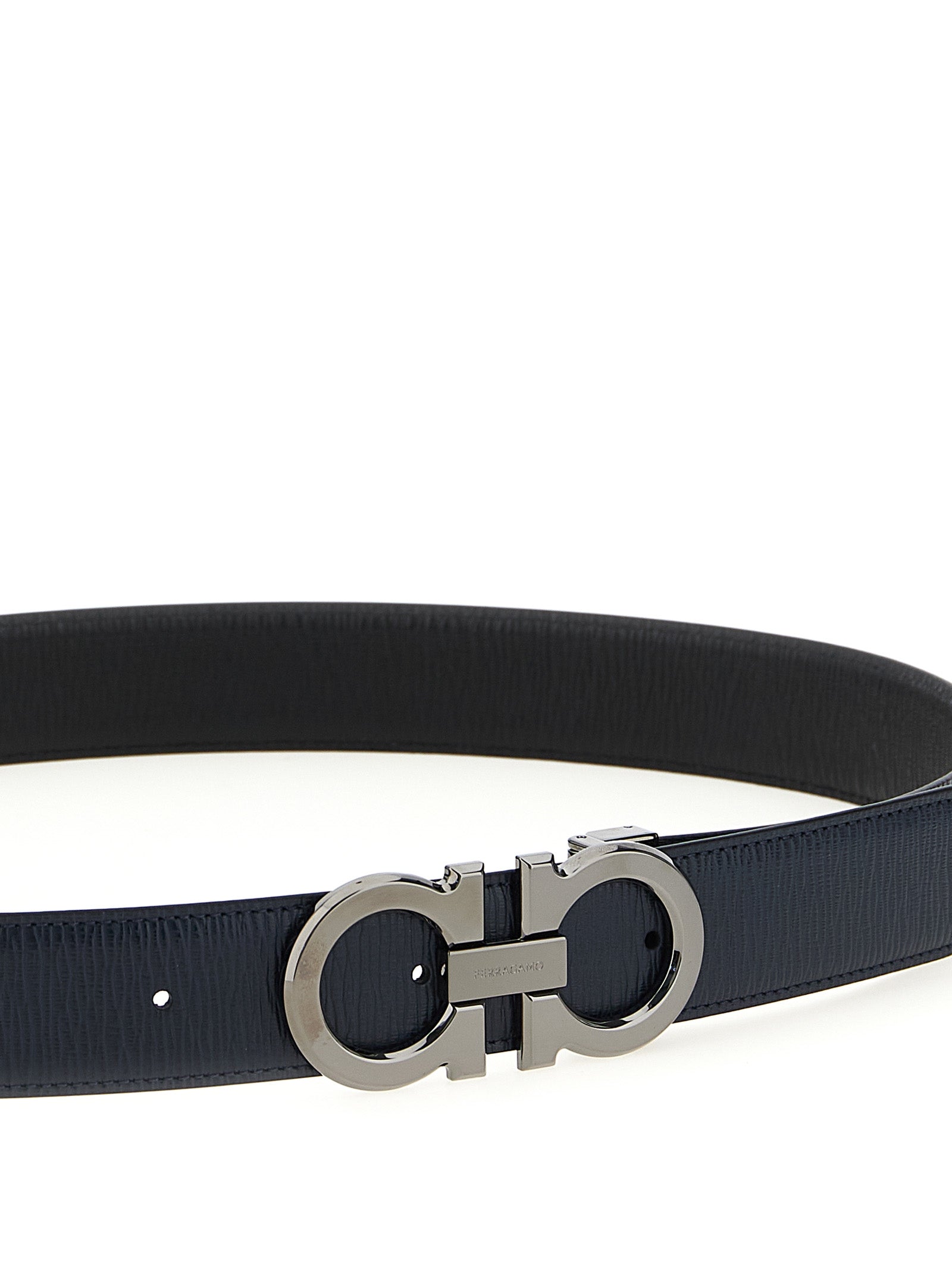 FERRAGAMO - FERRAGAMO - ’Gancini’ reversible belt - Men’s Accessories