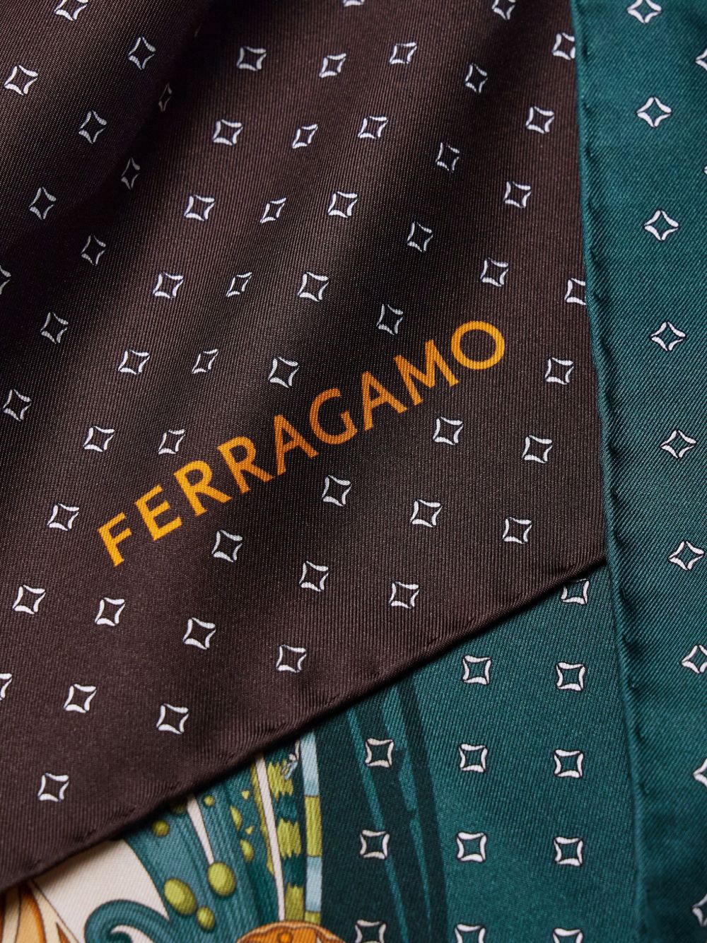 Ferragamo - Ferragamo Scarfs Green - Scarves Hats &amp; Gloves