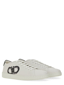 Ferragamo - Ferragamo ’Double Gancini’ Sneaker - Men’s Shoes
