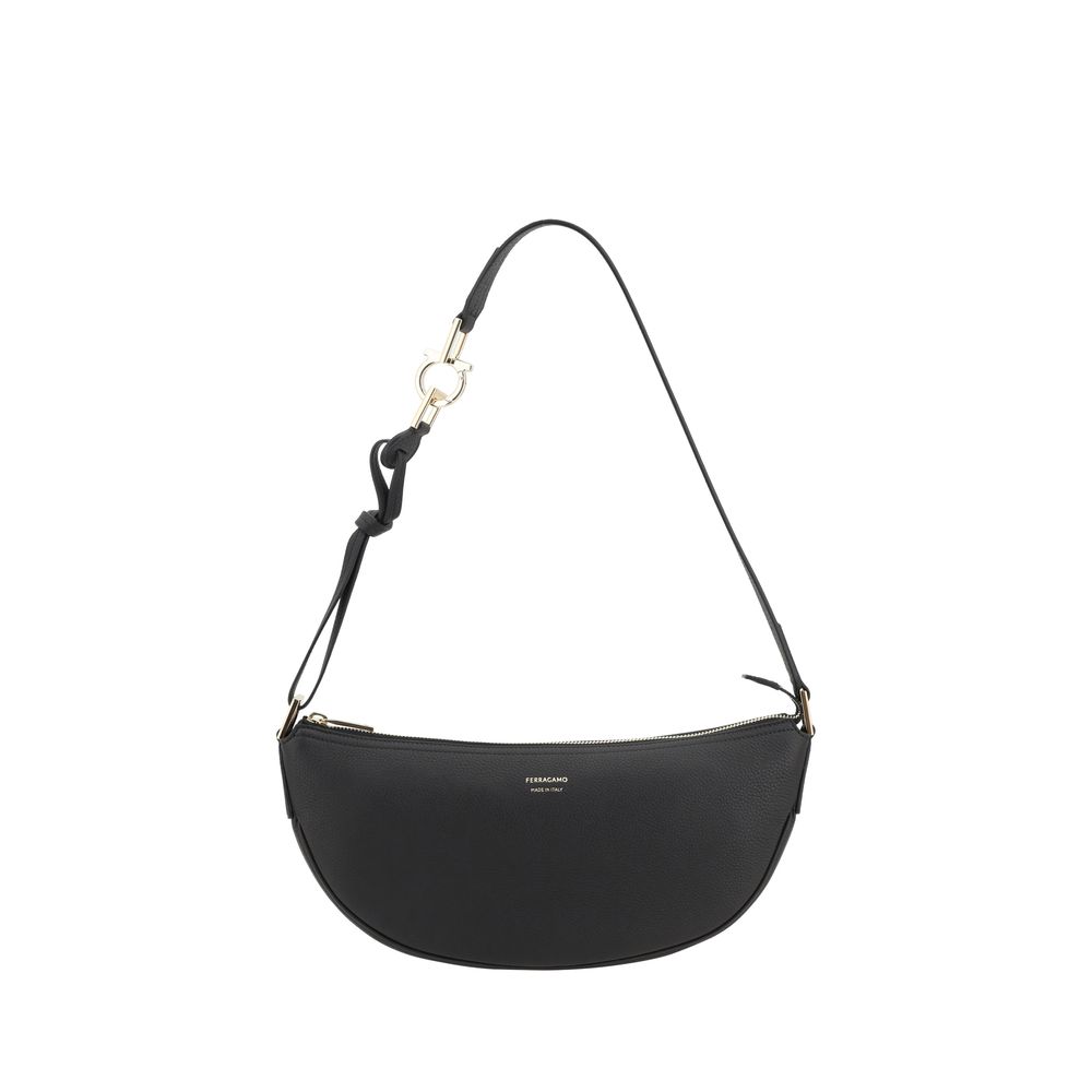 Ferragamo - Ferragamo Leather Hobo Shoulder Bag - Women’s Bags