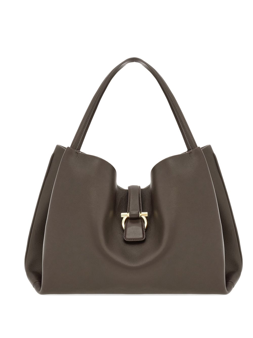 Ferragamo - Ferragamo medium Gancini clasp tote bag - Women’s Bags