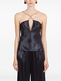 Ferragamo - Ferragamo Top Black - Topwear