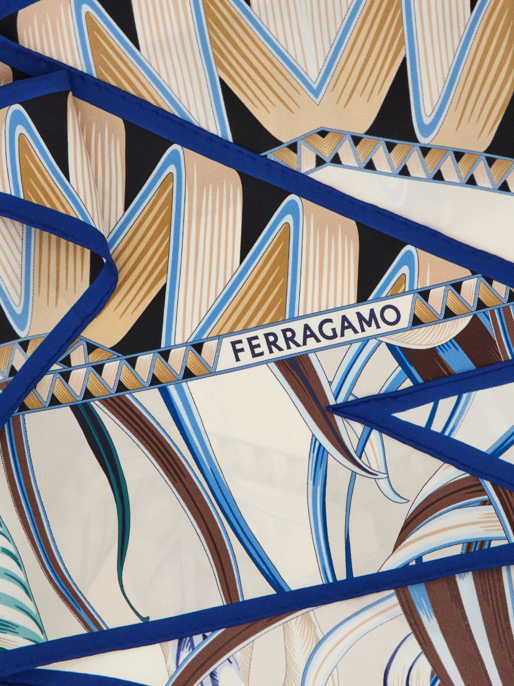 Ferragamo - Ferragamo Scarfs Ivory - Scarves Hats &amp; Gloves
