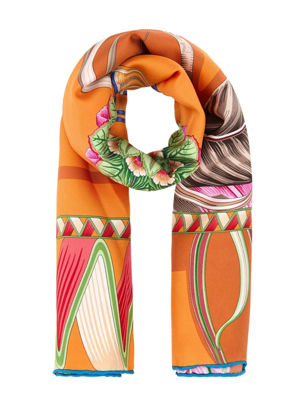 Ferragamo - Ferragamo Silk scarf - Scarves Hats &amp; Gloves