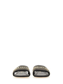 Ferragamo - Ferragamo Slide Sandal With Logo - Women’s Shoes