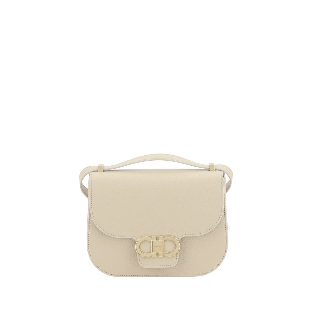 Ferragamo - Ferragamo Leather Shoulder Bag - Women’s Bags