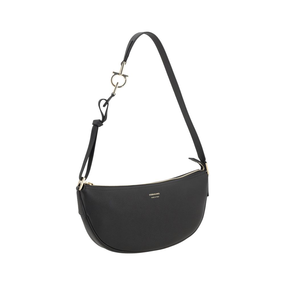Ferragamo - Ferragamo Leather Hobo Shoulder Bag - Women’s Bags