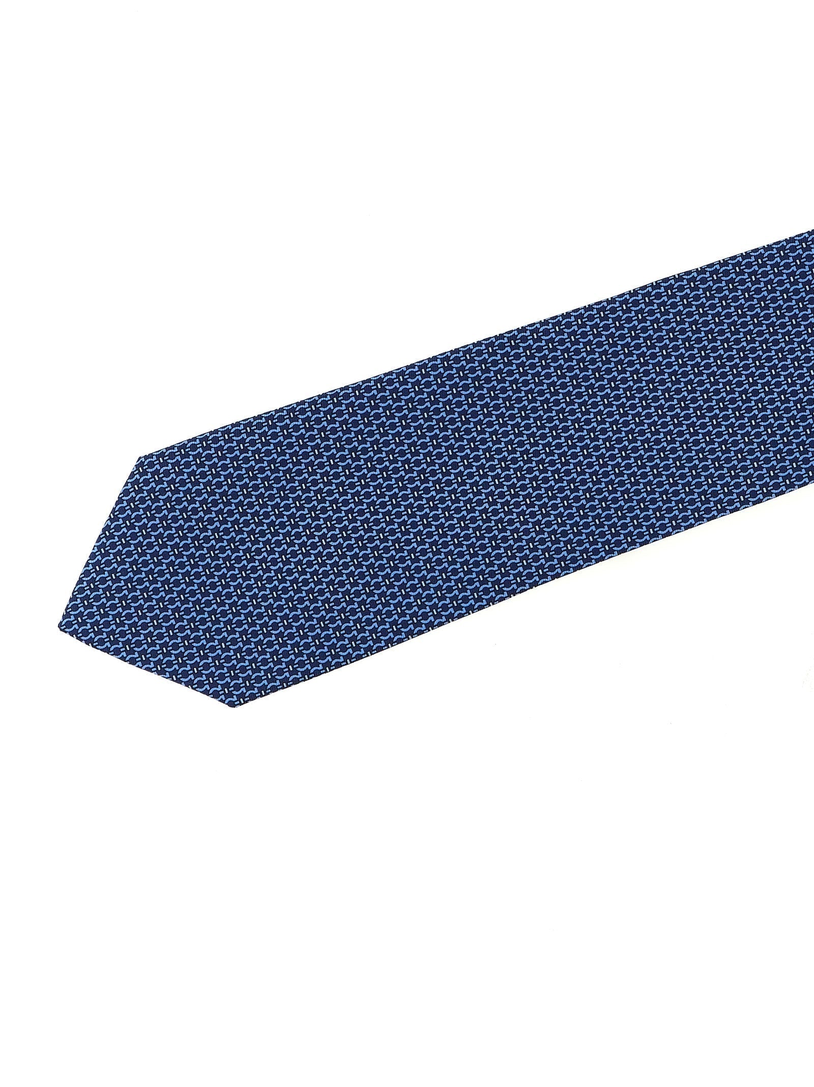 FERRAGAMO - FERRAGAMO - ’Gancini’ print tie - Men’s Accessories
