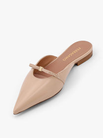 Ferragamo - Ferragamo Giulye Patent Leather Mule - Women’s Shoes