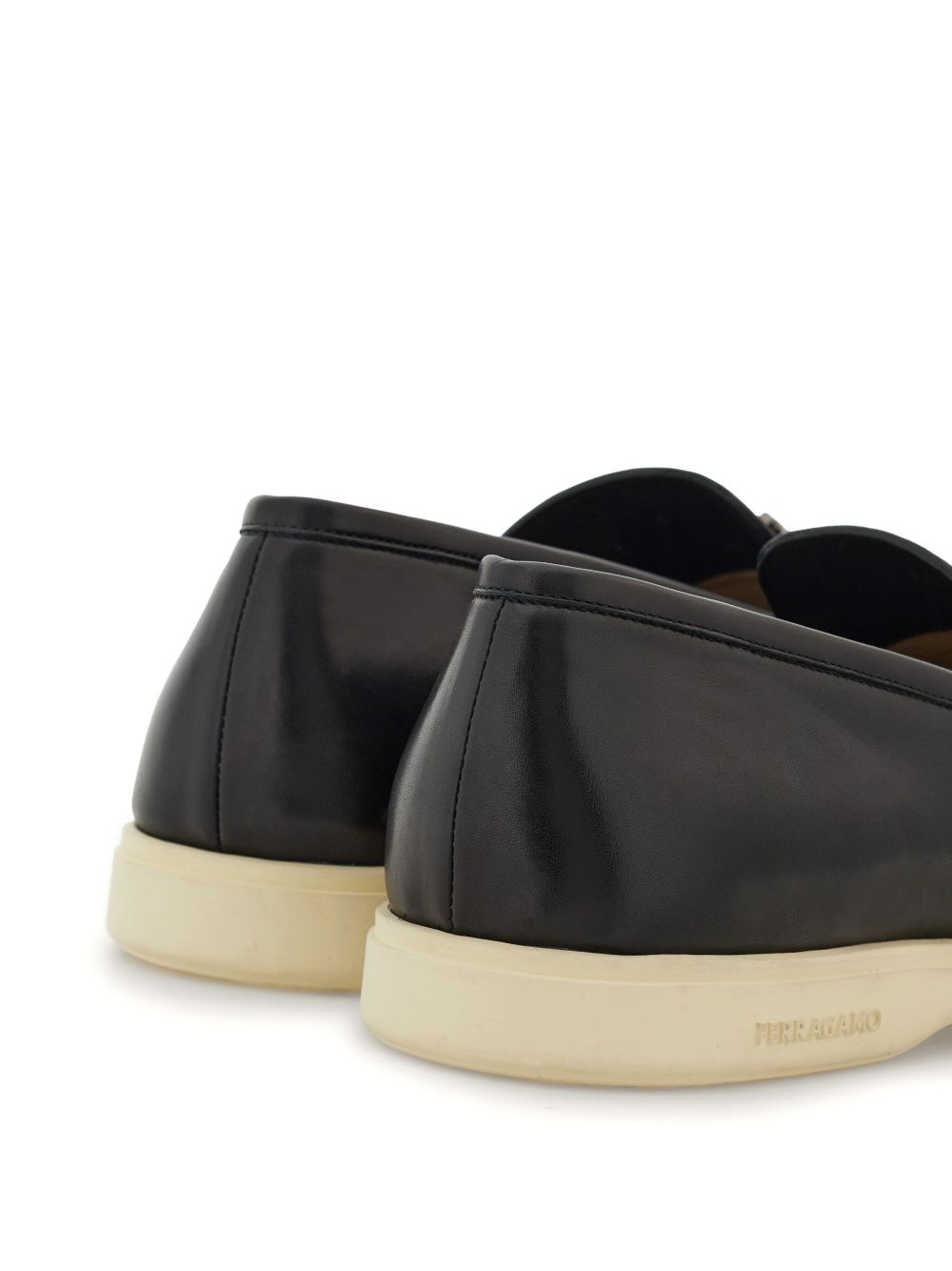 Ferragamo - Ferragamo Informal moccasin with Gancini ornament - Men’s Shoes