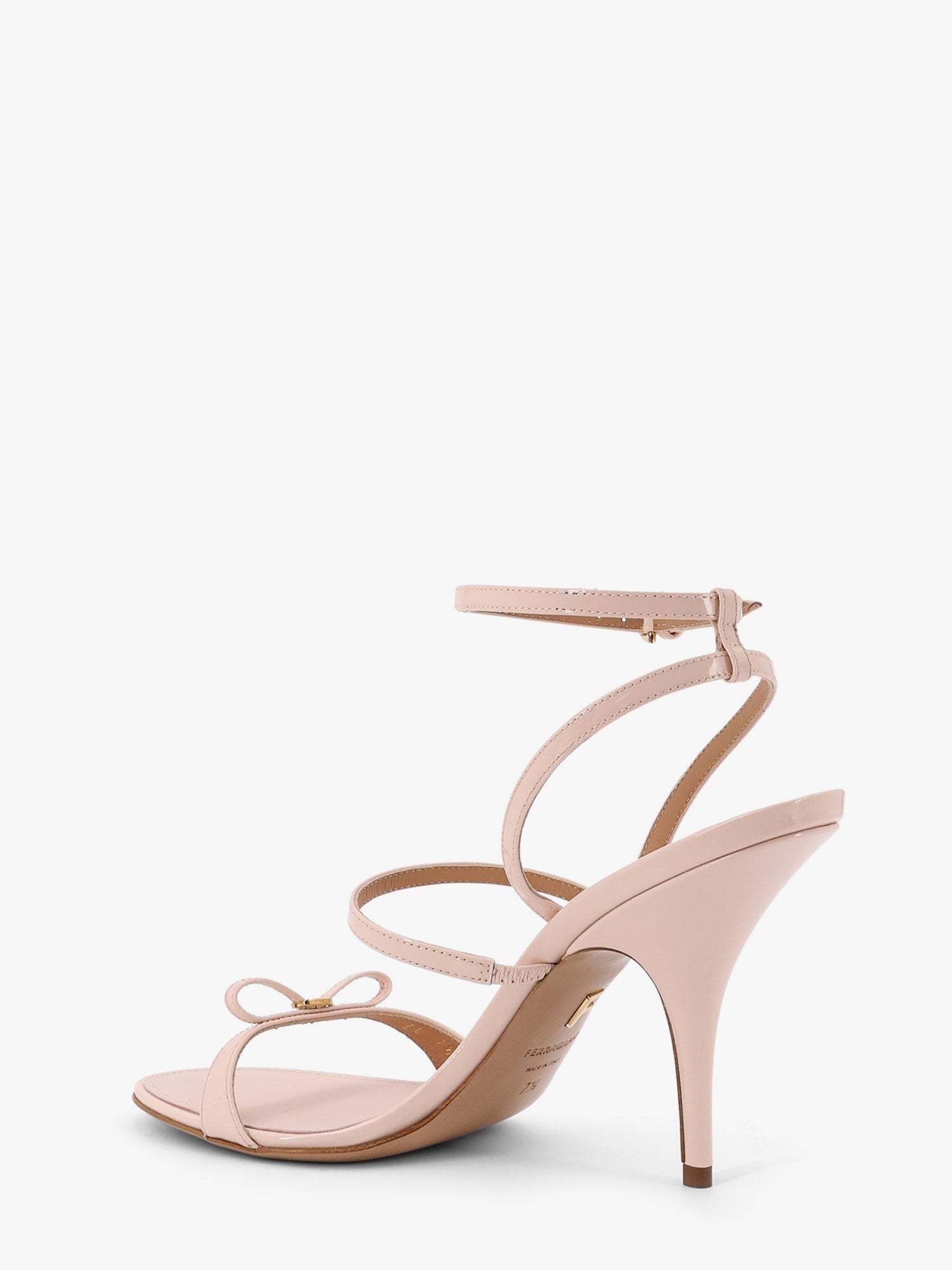 Ferragamo - Ferragamo Ariel 95 Patent Leather Sandals - Women’s Shoes