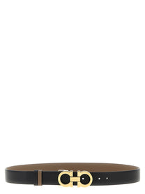 FERRAGAMO - FERRAGAMO - ’Gancini’ reversible belt - Women’s Accessories