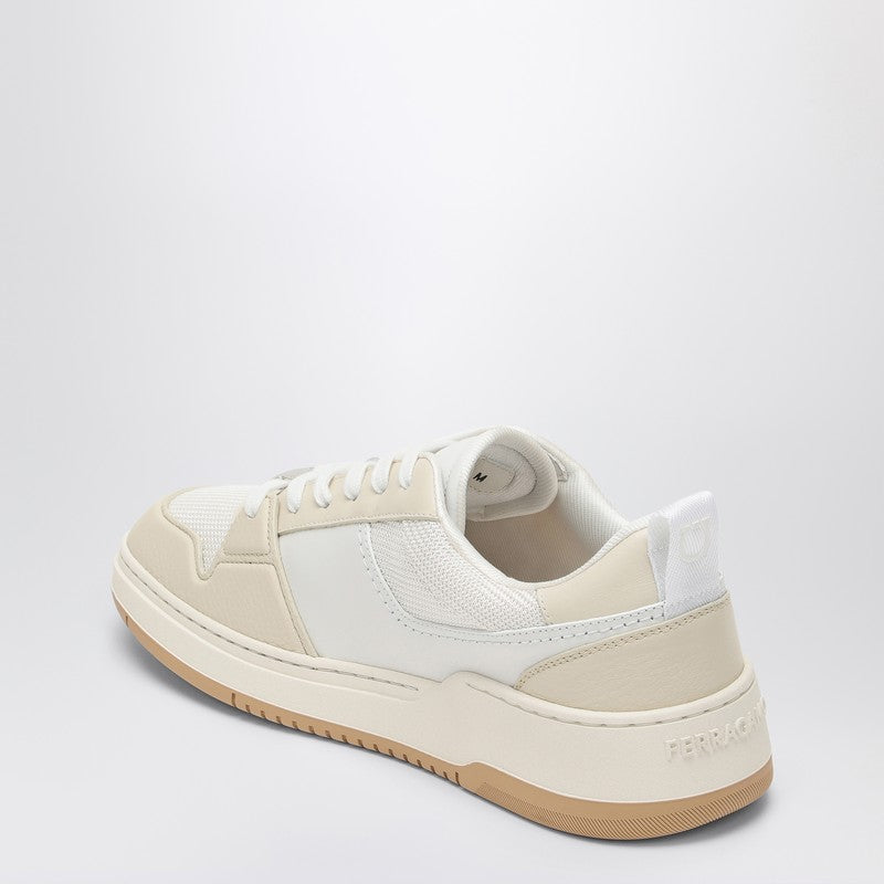 Ferragamo - Ferragamo Low white leather trainer - Sneakers