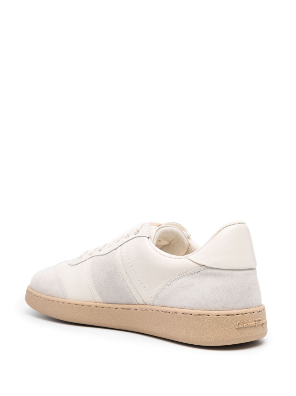 Ferragamo - Ferragamo Logo-debossed low-top sneakers - Men’s Shoes