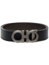 Ferragamo - Ferragamo Gancini leather belt - Men’s Accessories