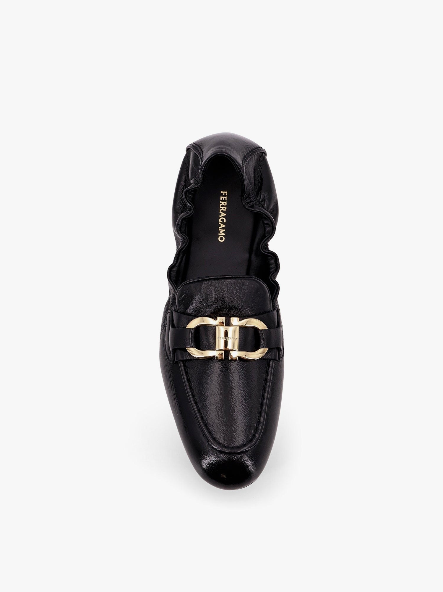 Ferragamo - Ferragamo Jodie Deconstructed Leather Loafer - Women’s Shoes
