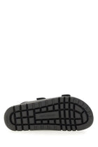Ferragamo Men's Double Strap Sandal Black, view 6