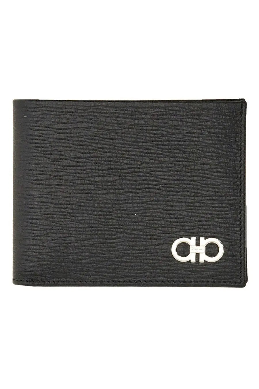 Ferragamo Men's Gancini Wallet Black