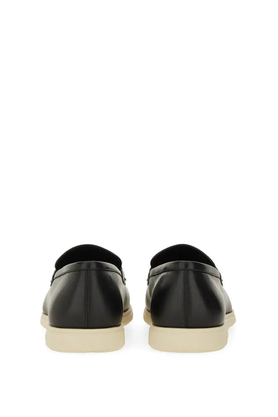 Ferragamo Men's Moccasin Gancini Black, view 3
