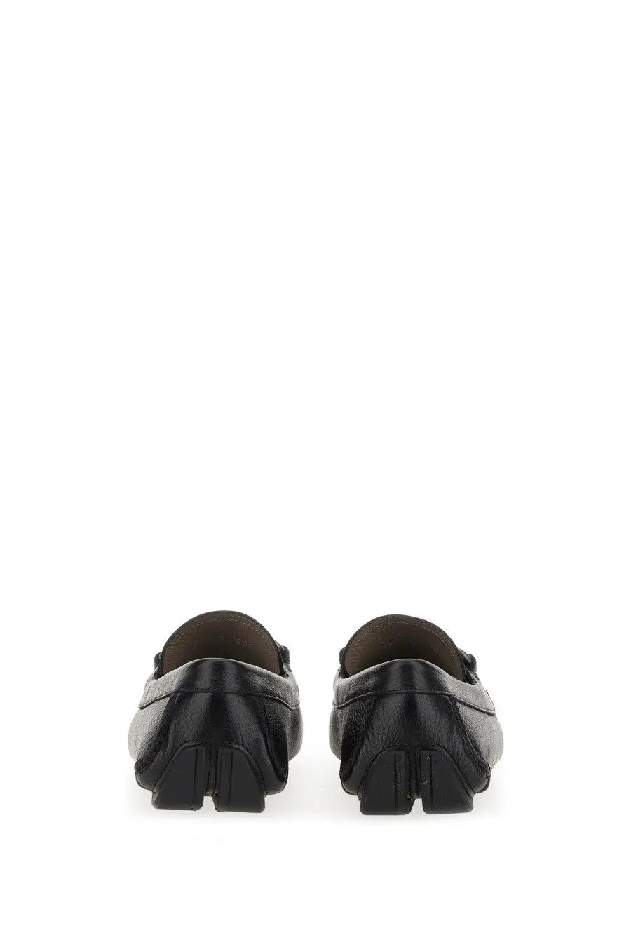 Ferragamo Men's Moccasin Gancini Black, view 3