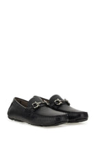 Ferragamo Men's Moccasin Gancini Black, view 2