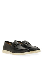 Ferragamo Men's Moccasin Gancini Black, view 2