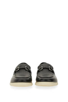 Ferragamo Men's Moccasin Gancini Black, view 4