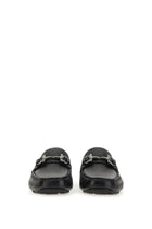 Ferragamo Men's Moccasin Gancini Black, view 4