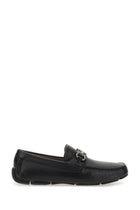 Ferragamo Men's Moccasin Gancini Black