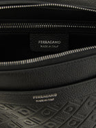 Ferragamo Ferragamo Monogram Crossbody Bag Black, view 4