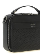 Ferragamo Ferragamo Monogram Crossbody Bag Black, view 3