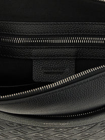 Ferragamo Ferragamo Monogram Messenger Crossbody Bag Black