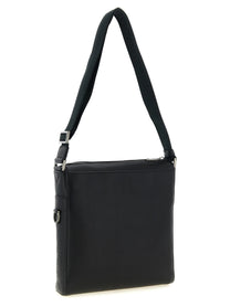 Ferragamo Ferragamo Monogram Messenger Crossbody Bag Black